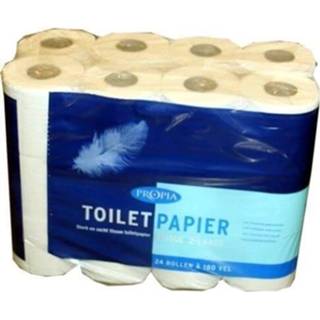 👉 Toiletpapier Propia 2-laags 180 vel (24 rol) 8710401037254