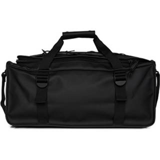 👉 Reistas zwart polyester Rains Trail Mountaineer Duffel Bag Black 5711747529673