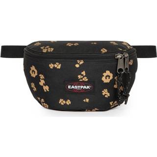 👉 Heuptas zwart polyester Eastpak Springer Flower Shine Black