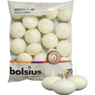 👉 Bolsius Drijfkaars 20 Stuks In Zak 8717847042163