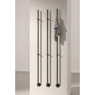👉 Handdoekradiator zwart mat Instamat Jay Elektrische 172cm hoog 29Watt Soft JAY021 7392102902447