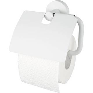 Toiletrolhouder wit mat Haceka Kosmos met klep OUTLET 1142251