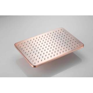 👉 Hoofddouche koper Boss & Wessing Vision Rechthoekig 30x20 cm Geborsteld 8719304062554