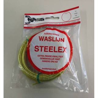 👉 Waslijndraad Steelex 3.5mm metaalkern 2mm (25mtr) 8711991635257