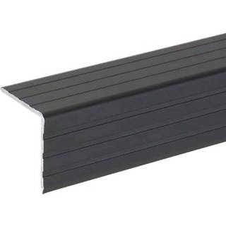 👉 Hoekprofiel zwart aluminium Adam Hall 6105 BLK 30x30mm 1,5mm dik 4049521012402
