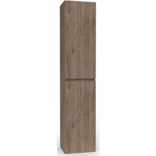 👉 Hoge kast bruin Ben Tendenza rechts 35x29x165 cm Congo 8714176022521