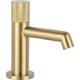 👉 Fonteinkraan messing Ben Engraved Cross Geborsteld 8714176016117