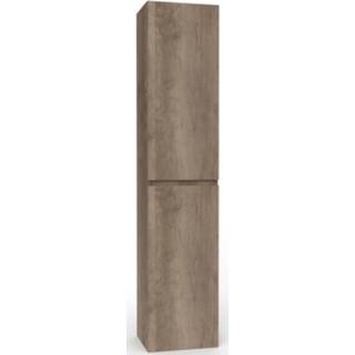 👉 Hoge kast eiken Ben Tendenza rechts 35x29x165 cm Nebraska 8714176022460