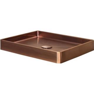 👉 Waskom koper Qisani Vanity 47x32x8 cm 8711647090430