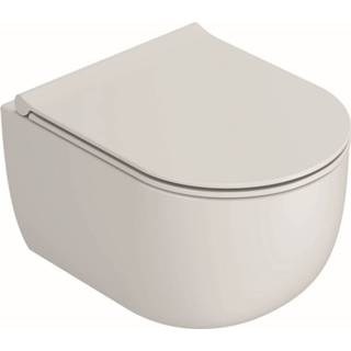 👉 Wandcloset wit Boss & Wessing Turbo Rimless 46x34cm Mat (met Softclose Zitting) 8719304280668