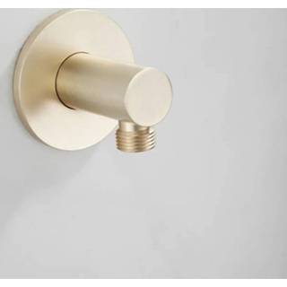 Goud Doucheaansluiting Wand Boss & Wessing Plus Mat 8719304062875