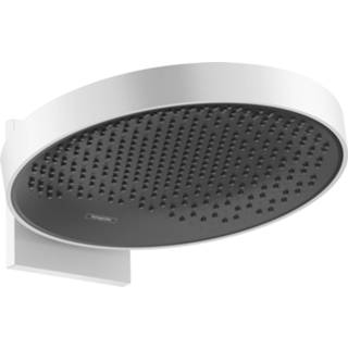 👉 Hoofddouche wit Mat Rainfinity HansGrohe PowderRain 360 1jet Met Douche-arm 4059625201541