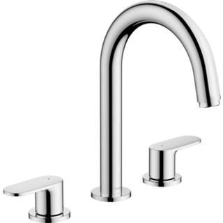 👉 Wastafelmengkraan chroom 3-gats HansGrohe Vernis Blend Met Trekwaste 4059625325407