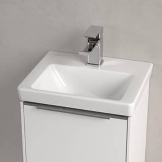 👉 Fontein wit Villeroy & Boch Subway 3.0 Met CeramicPlus Zonder Overloop 37x30.5x13.5 cm Alpin 4062373850640