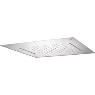 👉 Hoofddouche RVS chroom Showerlicious Lagoo Nesso met 2 Cascades 50 x cm 8785261273951