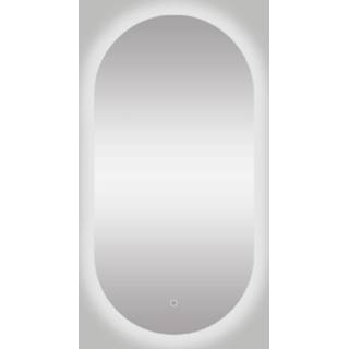 👉 Spiegel Best Design Seldy Ovaal 100x50cm Met LED Verlichting Rondom en One-Touch Bediening 8719323069343