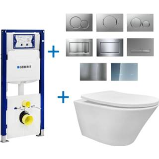 👉 Toiletset wit Geberit UP320 set16 Wiesbaden Vesta Rimless Tornado met Sigma Drukplaat Glanzend 8719304420767
