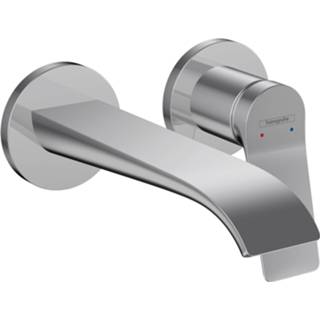 👉 Wastafelmengkraan chroom Hansgrohe Vivenis 2-gats Wandkraan 19.5 cm 4059625337318