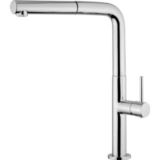 👉 Handdouche messing chroom Keukenmengkraan Lagoo Garda met Draaibare Uitloop Recht en Uitneembare 8785261282038