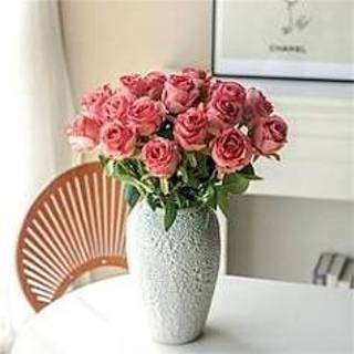 👉 Zijden bloem rose plastic 10 stks imitatie boeket bloemstuk woonkamer decoratie 467 cm/18.11in 2.76in miniinthebox