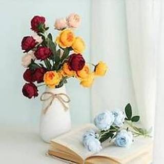 👉 Zijde 2 stks 7 hoofd prachtige pioen doek simulatie bloem woonkamer decoratie bruiloft bloemen 77 cm miniinthebox