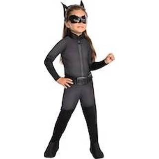 👉 Ridder zwart jongens meisjes De donkere Catwoman Superheld Cosplay kostuum Outfits 4-stuks Voor Film Halloween Turnpakje / Onesie Riem Masker Carnaval Maskerade Polyesteri miniinthebox