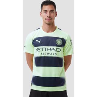 👉 Shirt geel blauw l XL Puma manchester city fc third 22/23 geel/blauw heren