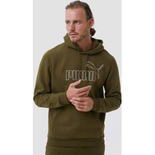 👉 Trui groen m mannen olive Puma essentials elevated heren 4065449114998