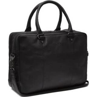 👉 Laptoptas zwart leer unisex Chesterfield Bags Leren Boston 15