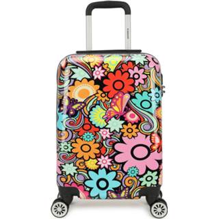 👉 Trolley koffer unisex multicolor Decent Forenza bloemen 8720512161403