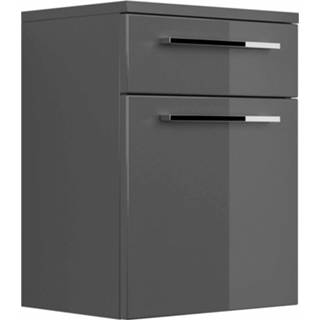 👉 Badkamerkast antraciet MDF grijs Lage Rabat 4004428199038