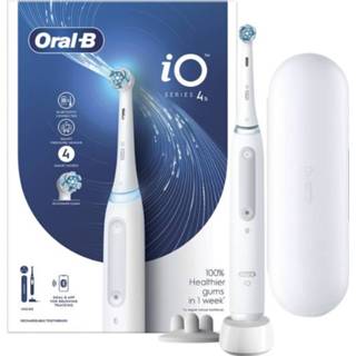 👉 Elektrische tandenborstel lavendel wit Oral-B iO Series 4S Lavender - AI-herkenning 4210201414865