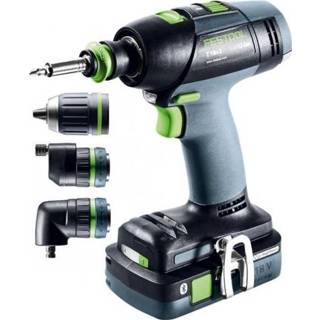 👉 Festool accu-schroefboor T 18+3 HPC4,0 I-Set 4014549390733