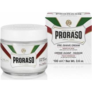 👉 Proraso Preshave Creme Gevoelige Huid - 100 ml 8004395009015