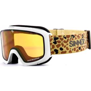 Skibril wit gouden kinderen Sinner Duck Mountain kind - Mat lens 8715999142076