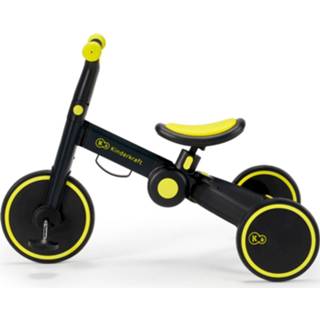 👉 Driewieler zwart kinderen Kinderkraft 4Trike loopfiets - 5902533922406