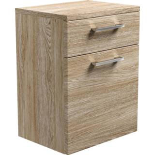 👉 Badkamerkast eiken MDF bruin Lage Ilse 4004428208938