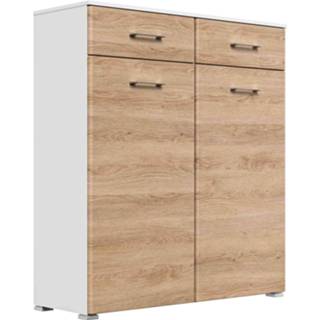 👉 Schoenenkast eiken MDF bruin Ragnar 105x117x37 cm 4251461555929