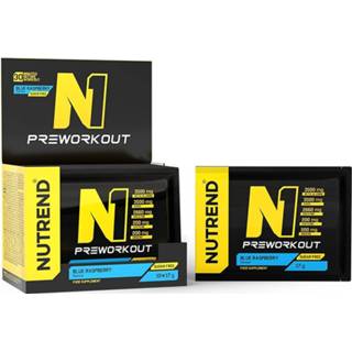 Blauw N1 Pre-Workout (Blue Raspberry - 10 x 17gr) NUTREND 8594014868296