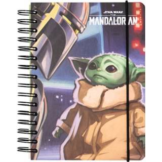 👉 Notitieboek mannen A5 Star Wars the Mandalorian 2 8435497253271