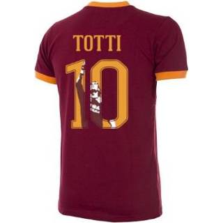 👉 Voetbalshirt AS Roma Retro 1978-79 + Totti 10 (Photo Style)