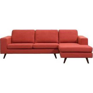 👉 Hoekbank rood UMIX Soho rechts - brick Leen Bakker 8714901563145