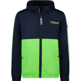 👉 Zomerjas blauw jongens Tygo & Vito sportief - Navy 8720859088715