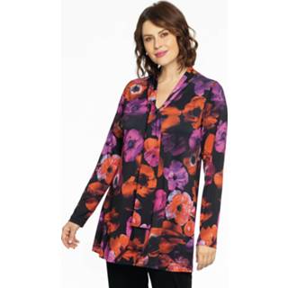 👉 Tuniek zwart flare met strik POPPY 46/48 black