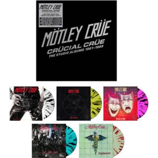 👉 Vinyl nederlands Mötley Crüe - Crücial Crüe: The Studio Albums 1981-1989 (Gekleurd Vinyl) (Boxset) 5LP 4050538816327