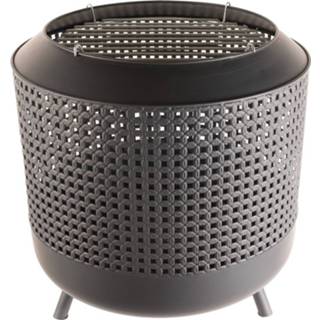 👉 Vuurkorf zwart staal RedFire: Midland + Grill - 8719956294365