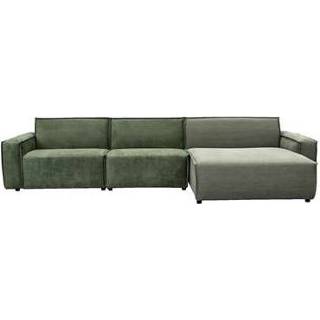 👉 Hoekbank stof groen UMIX Brooklyn rechts - groentinten Leen Bakker 8714901632407
