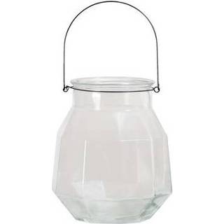 Windlicht glas transparant Ewout - helder 22x25 cm Leen Bakker 8714901541754