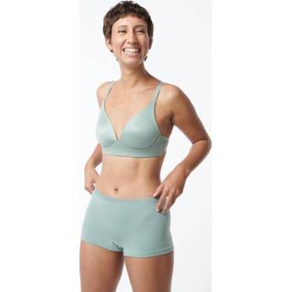 👉 Boxer short polyamide XL m vrouwen s l groen HEMA Dames Boxershort Naadloos Met Kant (groen) 8720354469286 8720354469316 8720354469293