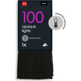 👉 Panty's polyamide vrouwen zwart HEMA Temp Tech Panty 100denier (zwart) 8716618280827 8716618280810 8716618280797 8716618280803